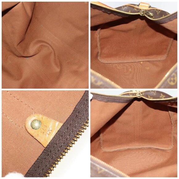 LOUIS VUITTON Monogram Keepall Bandouliere 55 Boston Bag - Picture 15 of 16